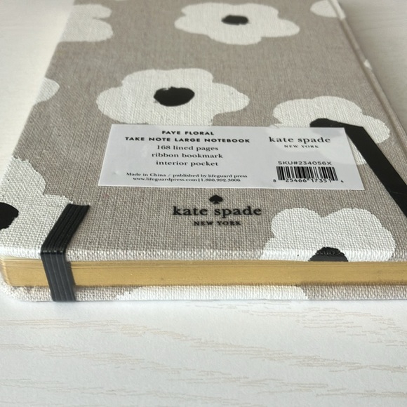 Kate Spade Faye Take Note Large Notebook (NWT) - Picture 5 of 6